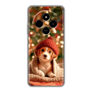 Силиконовый чехол на Xiaomi RedMi 14C с принтом Новый год