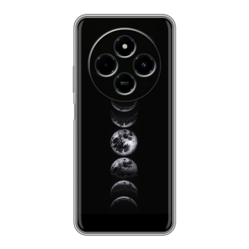 Силиконовый чехол на Xiaomi RedMi 14C с принтом женский