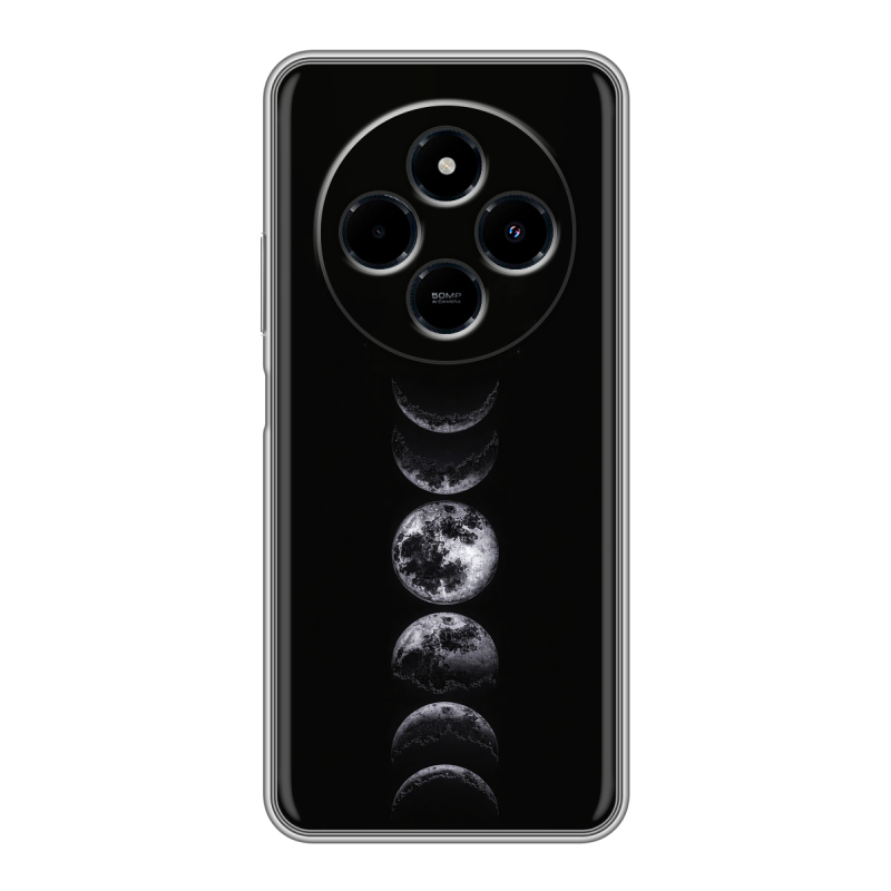 Силиконовый чехол на Xiaomi RedMi 14C с принтом женский Силиконовый чехол на Xiaomi RedMi 14C с принтом женский