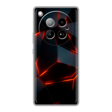 Силиконовый чехол на Infinix Zero 40 4G с принтом Яркие абстракции
