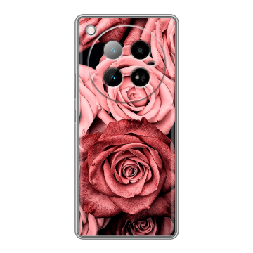 Силиконовый чехол на Infinix Zero 40 4G с принтом Цветы розы