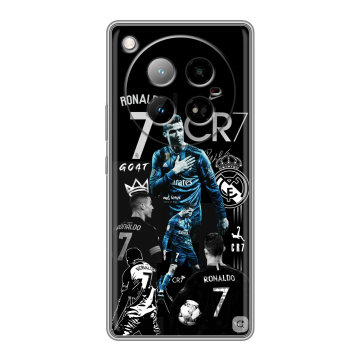 Силиконовый чехол на Infinix Zero 40 4G с принтом Реал Роналдо Силиконовый чехол на Infinix Zero 40 4G с принтом Реал Роналдо