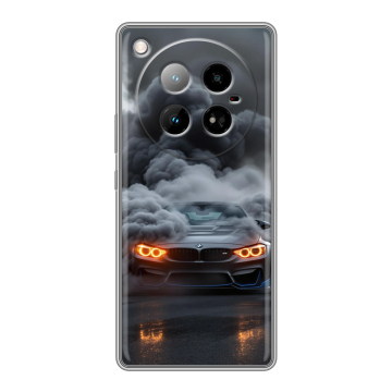 Силиконовый чехол на Infinix Zero 40 4G с принтом BMW БМВ Силиконовый чехол на Infinix Zero 40 4G с принтом BMW БМВ