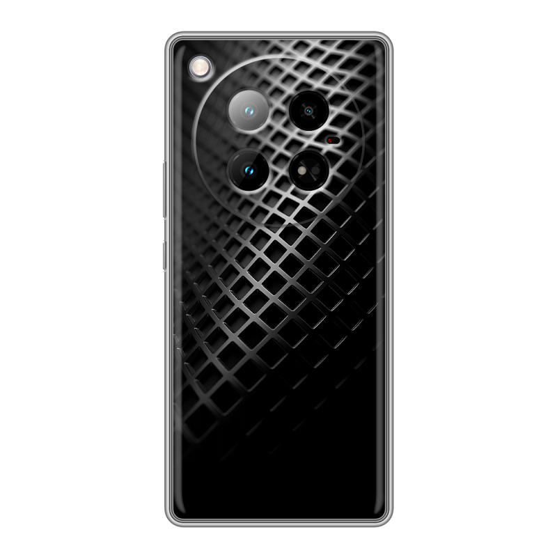 Силиконовый чехол на Infinix Zero 40 4G с принтом Текстура металла Силиконовый чехол на Infinix Zero 40 4G с принтом Текстура металла