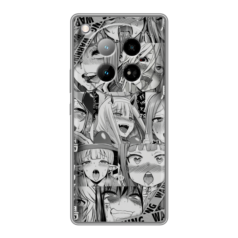 Силиконовый чехол на Infinix Zero 40 4G с принтом Ahegao Ахегао Аниме Силиконовый чехол на Infinix Zero 40 4G с принтом Ahegao Ахегао Аниме
