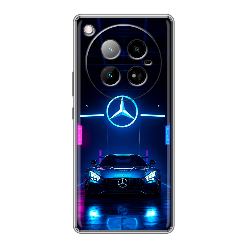 Силиконовый чехол на Infinix Zero 40 4G с принтом Mercedes Мерседес Силиконовый чехол на Infinix Zero 40 4G с принтом Mercedes Мерседес