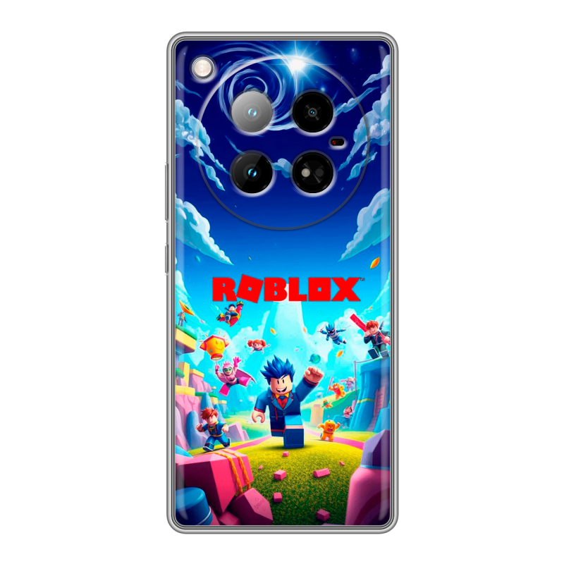 Силиконовый чехол на Infinix Zero 40 4G с принтом Roblox Роблокс Силиконовый чехол на Infinix Zero 40 4G с принтом Roblox Роблокс