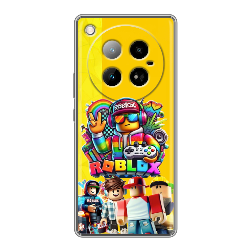 Силиконовый чехол на Infinix Zero 40 4G с принтом Roblox Роблокс Силиконовый чехол на Infinix Zero 40 4G с принтом Roblox Роблокс