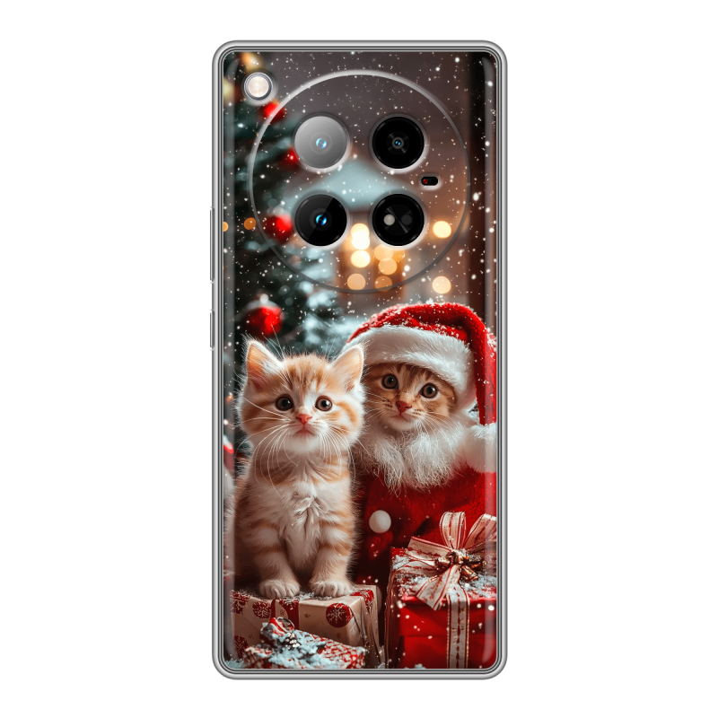 Силиконовый чехол на Infinix Zero 40 4G с принтом Новый год Силиконовый чехол на Infinix Zero 40 4G с принтом Новый год