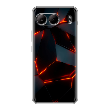 Силиконовый чехол на OnePlus Nord 4 5G с принтом Яркие абстракции