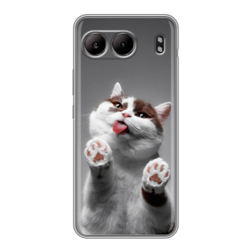 Силиконовый чехол на OnePlus Nord 4 5G с принтом Коты