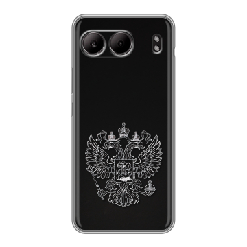 Силиконовый чехол на OnePlus Nord 4 с принтом Герб России Силиконовый чехол на OnePlus Nord 4 с принтом Герб России
