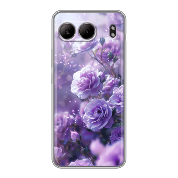 Силиконовый чехол на OnePlus Nord 4 с принтом Розы цветы Силиконовый чехол на OnePlus Nord 4 с принтом Розы цветы