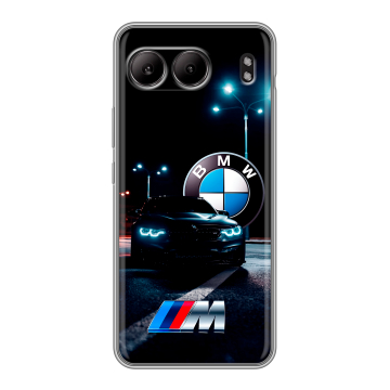 Силиконовый чехол на OnePlus Nord 4 с принтом БМВ BMW Силиконовый чехол на OnePlus Nord 4 с принтом БМВ BMW