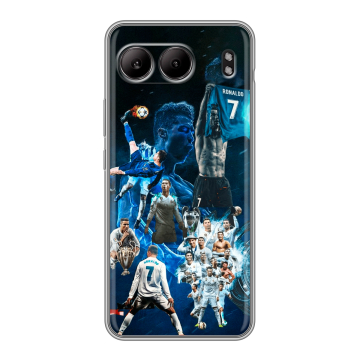 Силиконовый чехол на OnePlus Nord 4 с принтом Реал Роналдо Силиконовый чехол на OnePlus Nord 4 с принтом Реал Роналдо