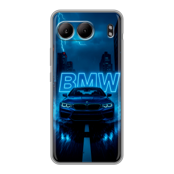 Силиконовый чехол на OnePlus Nord 4 с принтом BMW БМВ Силиконовый чехол на OnePlus Nord 4 с принтом BMW БМВ