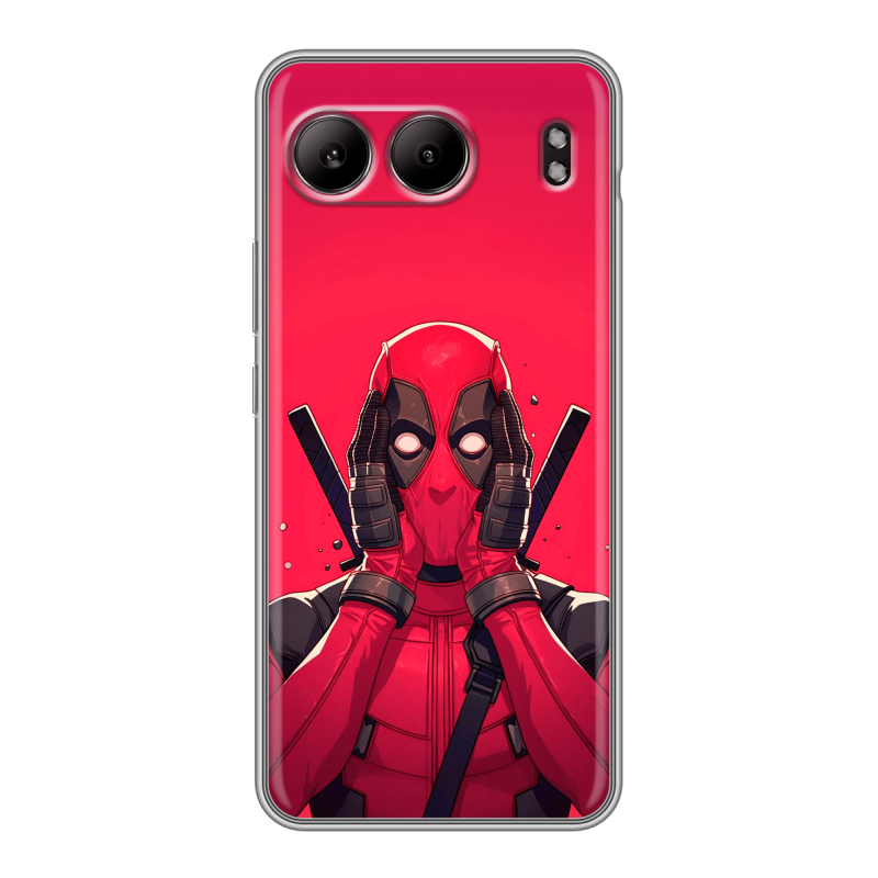 Силиконовый чехол на OnePlus Nord 4 с принтом Дедпул Deadpool Силиконовый чехол на OnePlus Nord 4 с принтом Дедпул Deadpool