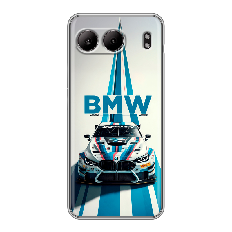 Силиконовый чехол на OnePlus Nord 4 с принтом БМВ BMW Силиконовый чехол на OnePlus Nord 4 с принтом БМВ BMW