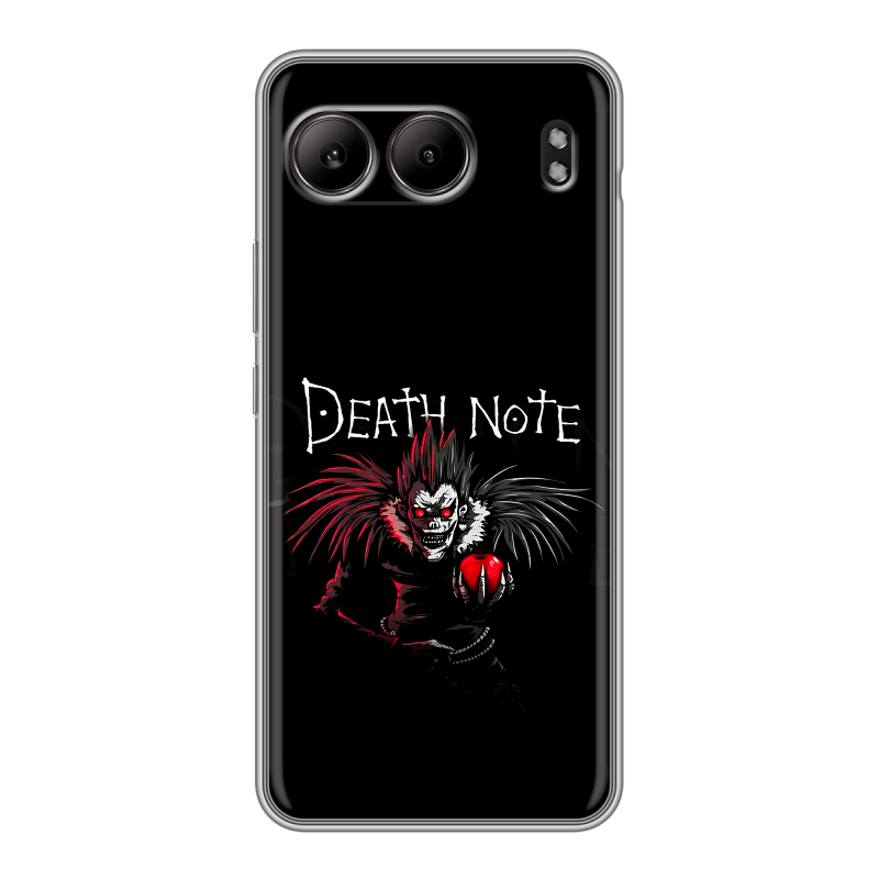 Силиконовый чехол на OnePlus Nord 4 с принтом Death note Тетрадь смерти Силиконовый чехол на OnePlus Nord 4 с принтом Death note Тетрадь смерти