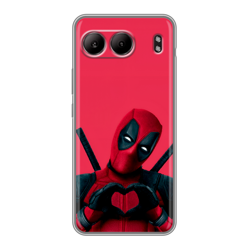 Силиконовый чехол на OnePlus Nord 4 с принтом Дедпул Deadpool Силиконовый чехол на OnePlus Nord 4 с принтом Дедпул Deadpool