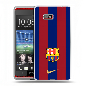 Силиконовый чехол на HTC Desire 600 с принтом Барселона Barcelona