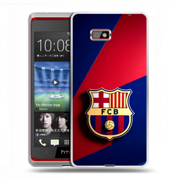 Силиконовый чехол на HTC Desire 600 с принтом Барселона Barcelona