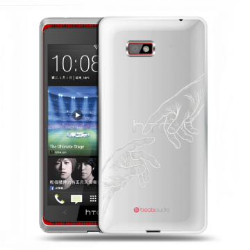 Силиконовый чехол на HTC Desire 600 с принтом Сотворение мира Силиконовый чехол на HTC Desire 600 с принтом Сотворение мира