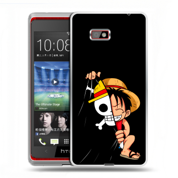 Силиконовый чехол на HTC Desire 600 с принтом One Piece Ван Пис Силиконовый чехол на HTC Desire 600 с принтом One Piece Ван Пис