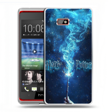Силиконовый чехол на HTC Desire 600 с принтом Harry Potter Гарри Поттер Силиконовый чехол на HTC Desire 600 с принтом Harry Potter Гарри Поттер