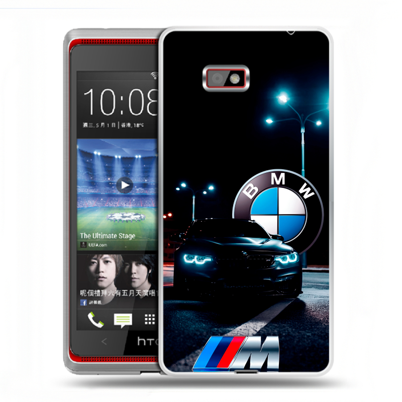 Силиконовый чехол на HTC Desire 600 с принтом БМВ BMW Силиконовый чехол на HTC Desire 600 с принтом БМВ BMW