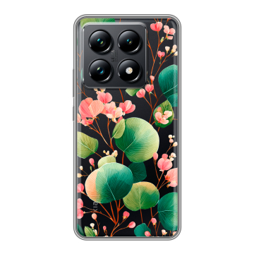 Силиконовый чехол на Xiaomi 14T Pro с принтом женский Силиконовый чехол на Xiaomi 14T Pro с принтом женский