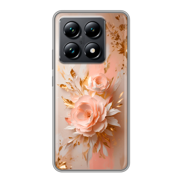 Силиконовый чехол на Xiaomi 14T Pro с принтом женский Силиконовый чехол на Xiaomi 14T Pro с принтом женский
