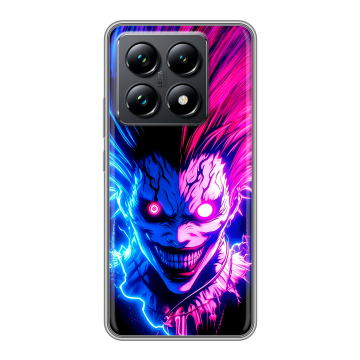 Силиконовый чехол на Xiaomi 14T Pro с принтом Death note Тетрадь смерти Силиконовый чехол на Xiaomi 14T Pro с принтом Death note Тетрадь смерти