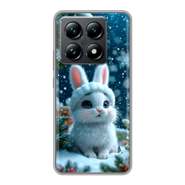 Силиконовый чехол на Xiaomi 14T Pro с принтом Новый год