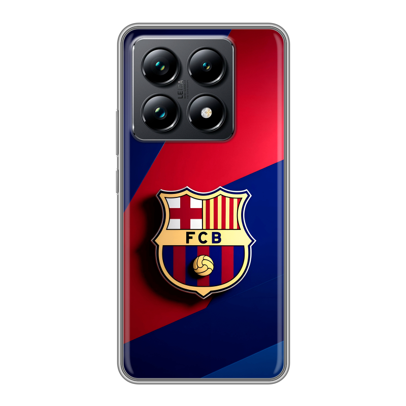 Силиконовый чехол на Xiaomi 14T Pro с принтом Барселона Barcelona Силиконовый чехол на Xiaomi 14T Pro с принтом Барселона Barcelona