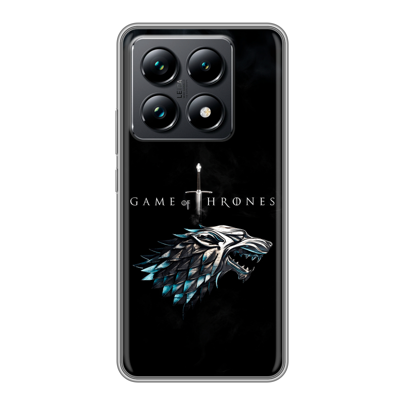 Силиконовый чехол на Xiaomi 14T Pro с принтом Игра Престолов Game Thrones Силиконовый чехол на Xiaomi 14T Pro с принтом Игра Престолов Game Thrones