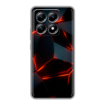 Силиконовый чехол на Xiaomi 14T с принтом Яркие абстракции Силиконовый чехол на Xiaomi 14T с принтом Яркие абстракции