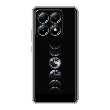 Силиконовый чехол на Xiaomi 14T с принтом женский