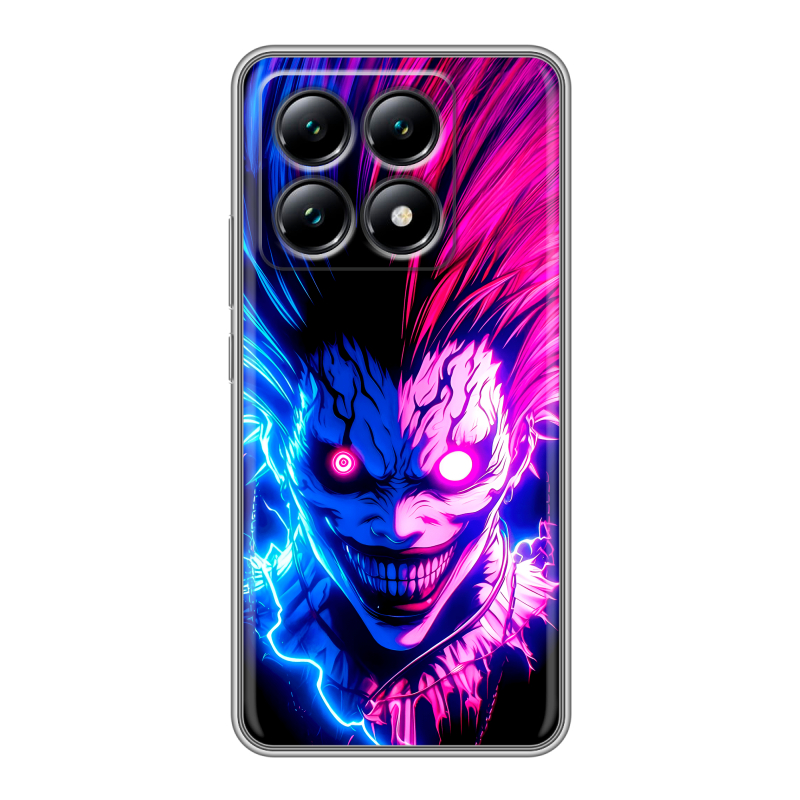 Силиконовый чехол на Xiaomi 14T с принтом Death note Тетрадь смерти Силиконовый чехол на Xiaomi 14T с принтом Death note Тетрадь смерти