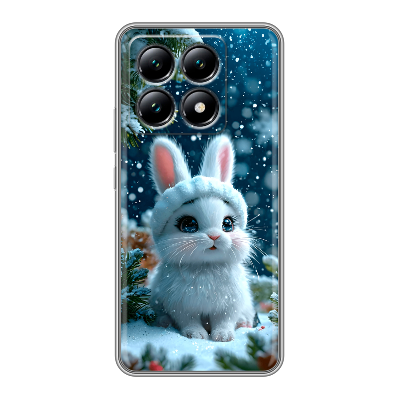 Силиконовый чехол на Xiaomi 14T с принтом Новый год Силиконовый чехол на Xiaomi 14T с принтом Новый год