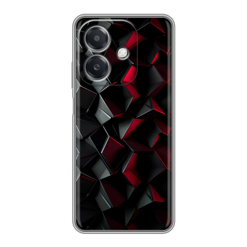Силиконовый чехол на OPPO A3 4G с принтом Абстракция Силиконовый чехол на OPPO A3 4G с принтом Абстракция