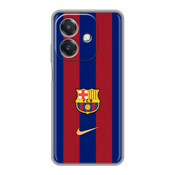 Силиконовый чехол на OPPO A3 4G с принтом Барселона Barcelona Силиконовый чехол на OPPO A3 4G с принтом Барселона Barcelona