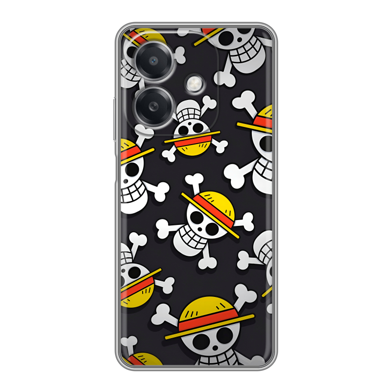 Силиконовый чехол на OPPO A3 4G с принтом One Piece Ван Пис Силиконовый чехол на OPPO A3 4G с принтом One Piece Ван Пис