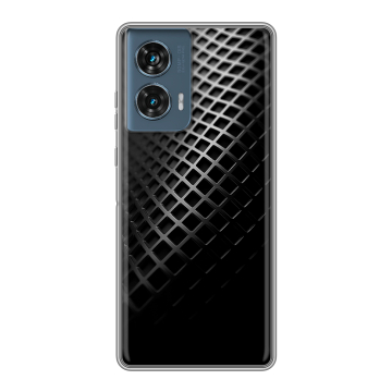 Силиконовый чехол на Motorola Edge 50 Fusion с принтом Текстура металла Силиконовый чехол на Motorola Edge 50 Fusion с принтом Текстура металла