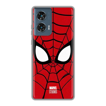 Силиконовый чехол на Motorola Edge 50 Fusion с принтом человек паук spiderman