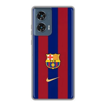Силиконовый чехол на Motorola Edge 50 Fusion с принтом Барселона Barcelona Силиконовый чехол на Motorola Edge 50 Fusion с принтом Барселона Barcelona