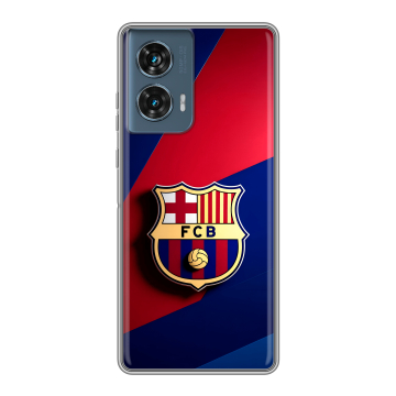 Силиконовый чехол на Motorola Edge 50 Fusion с принтом Барселона Barcelona Силиконовый чехол на Motorola Edge 50 Fusion с принтом Барселона Barcelona