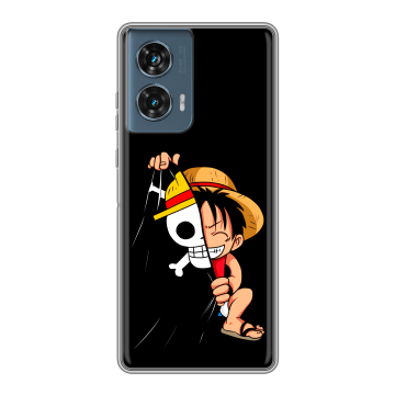 Силиконовый чехол на Motorola Edge 50 Fusion с принтом One Piece Ван Пис