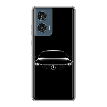 Силиконовый чехол на Motorola Edge 50 Fusion с принтом Mercedes Мерседес Силиконовый чехол на Motorola Edge 50 Fusion с принтом Mercedes Мерседес
