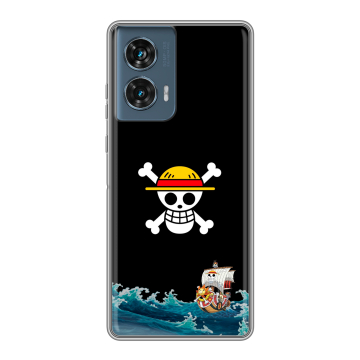 Силиконовый чехол на Motorola Edge 50 Fusion с принтом One Piece Ван Пис Силиконовый чехол на Motorola Edge 50 Fusion с принтом One Piece Ван Пис